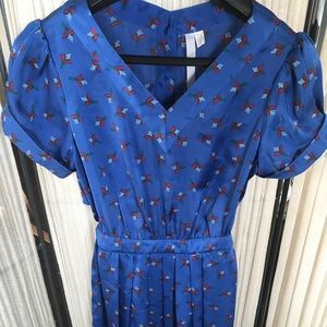 Blue vintage dress